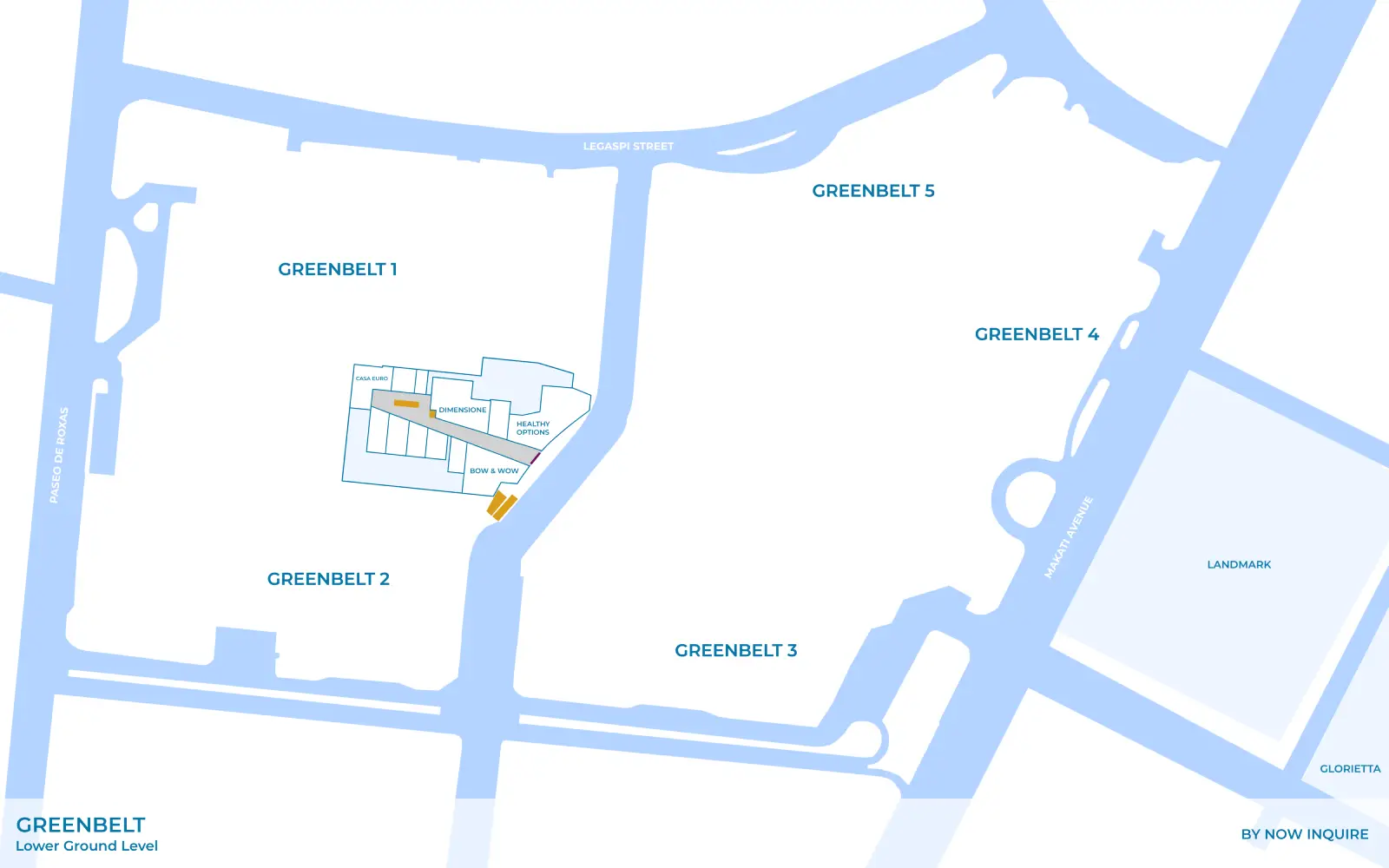 Hario in Greenbelt Location Map