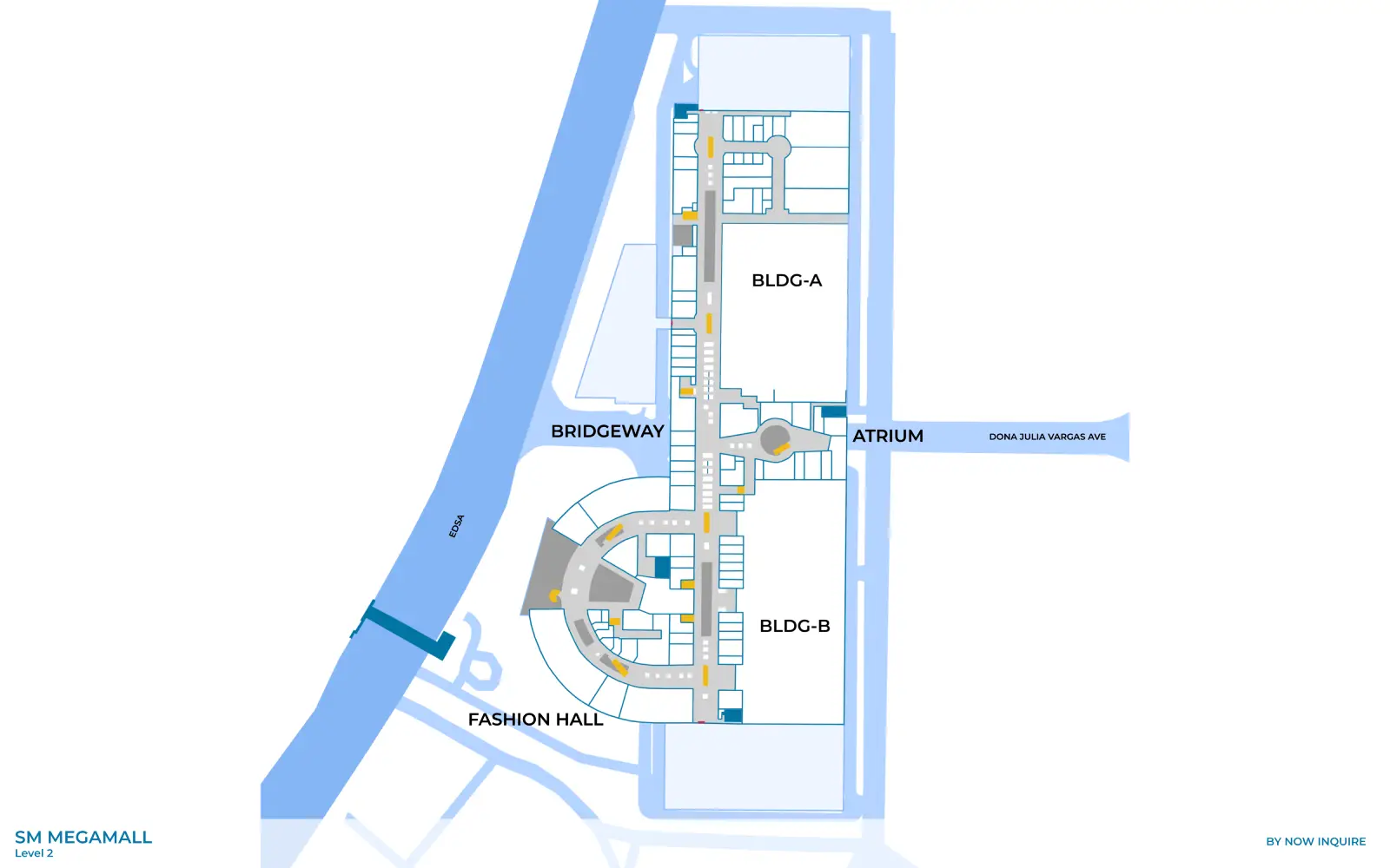 Innisfree in SM Megamall Location Map