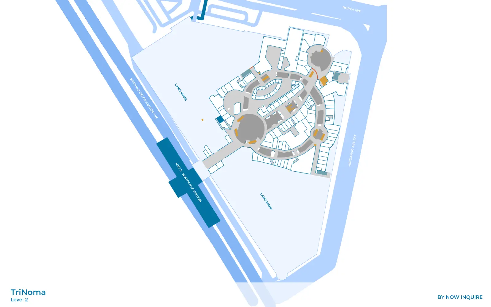 National Geographic Apparel in TriNoma Location Map